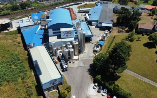 Reformas en la nave de Larsa: una industria láctea de referencia en Galicia